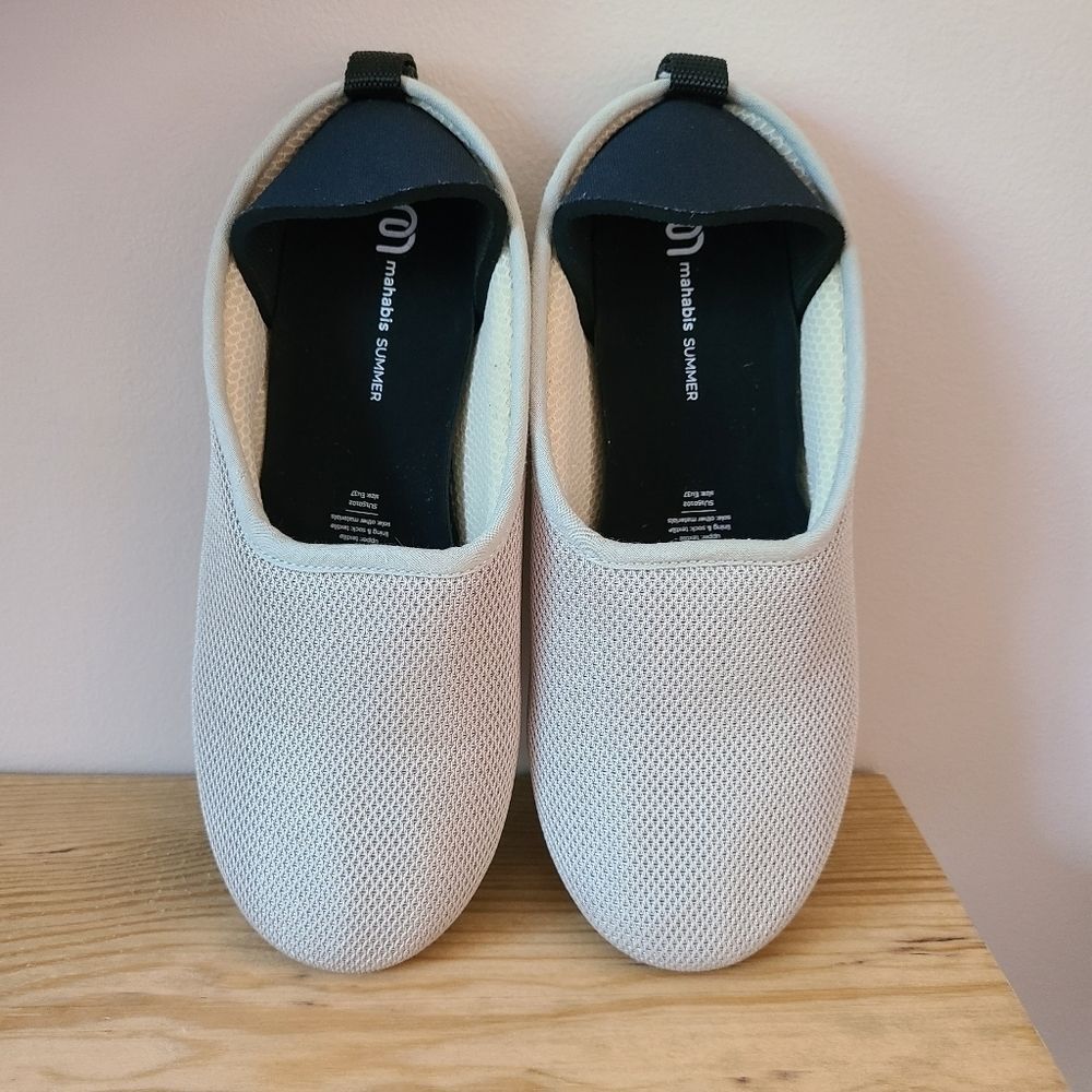 Mahabis Summer Slipper in Oat Size 6.5/7